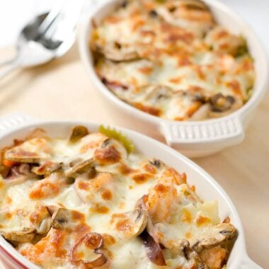 Baked Seafood Pasta | Omnivore's Cookbook