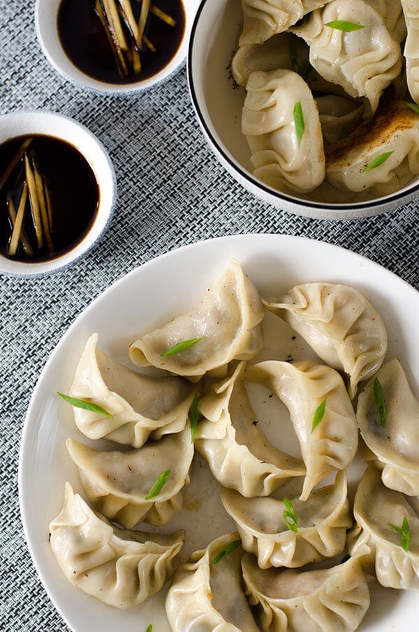 San Xian Potsticker with Pork, Shrimp and Shiitake Mushroom | www.nrtjwh.eu.org