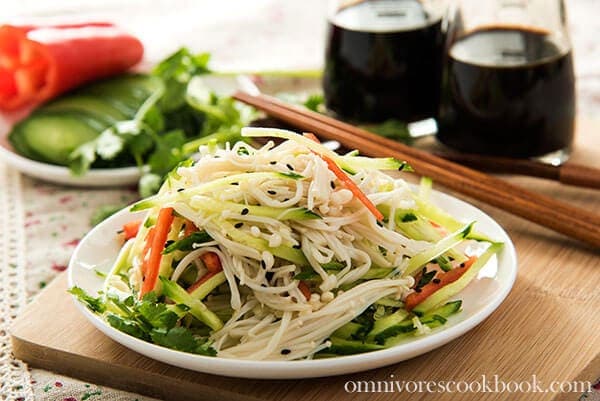 Golden Needle Mushroom Salad | www.nrtjwh.eu.org