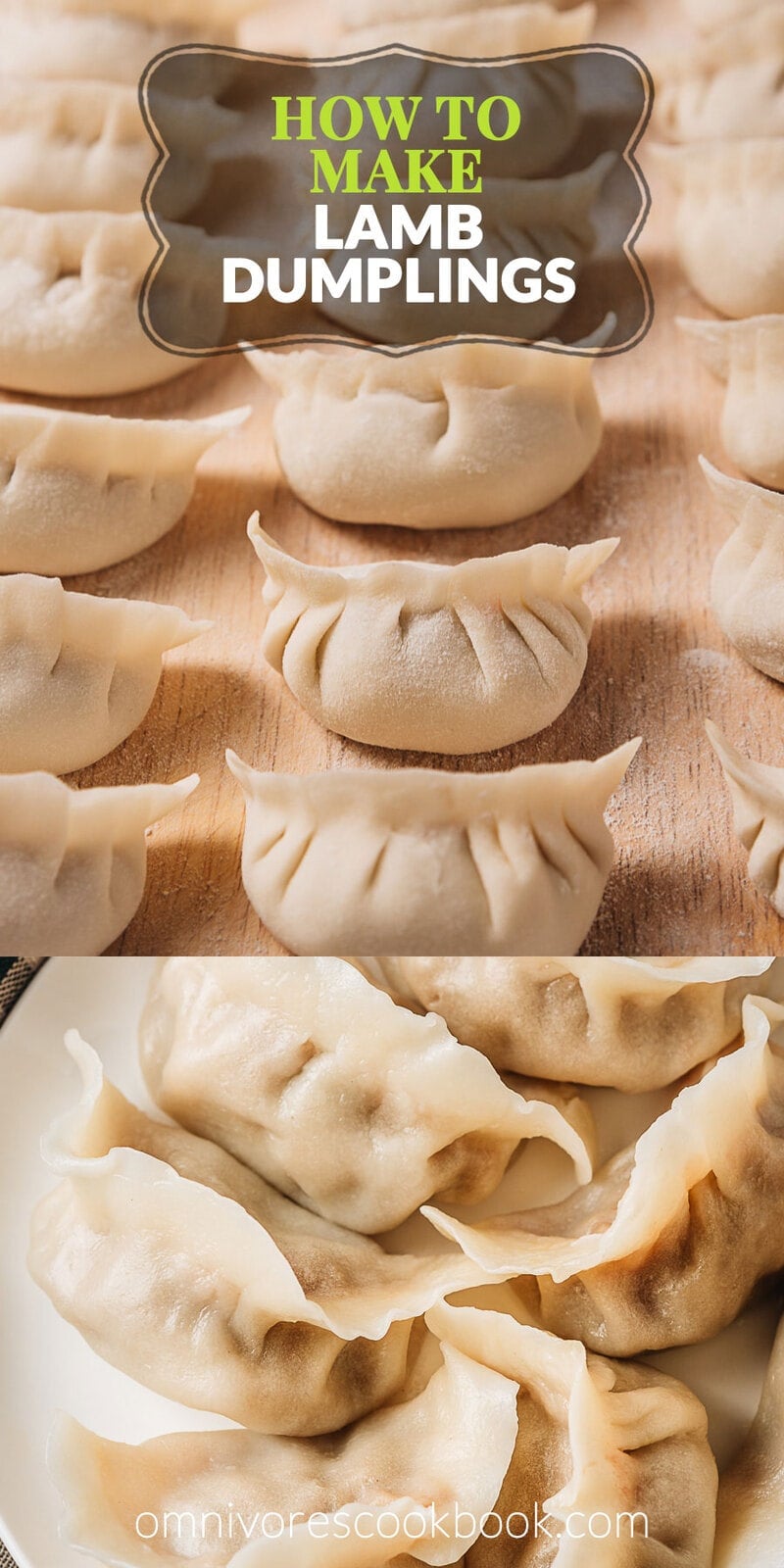 Homemade Lamb Dumplings | These soupy lamb dumplings are&nbsp;irresistible! The lamb meat is seasoned with soy sauce, Sichuan peppercorn, and&nbsp;ginger to create a savory umami. The minced carrot adds a hint of sweetness. The zucchini adds some moisture to the filing, so that the hearty, flavorful broth fills up the whole dumpling!