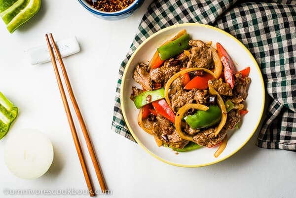 Spicy Beef Stir-Fry with Pepper - A super comforting and appetizing stir-fried beef dish with a sweet, savory flavor and a pungent aroma | www.nrtjwh.eu.org