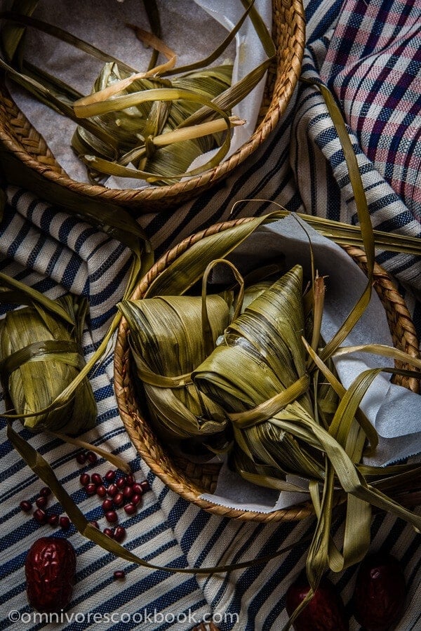 Zongzi with Red Bean Paste (Sticky Rice Dumplings) | www.nrtjwh.eu.org