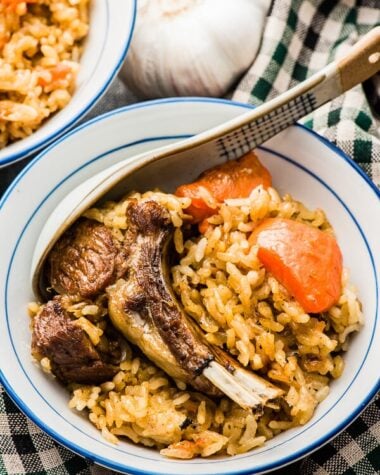 Lamb Pilaf - a western Chinese treasure | omnivoerscookbook.com