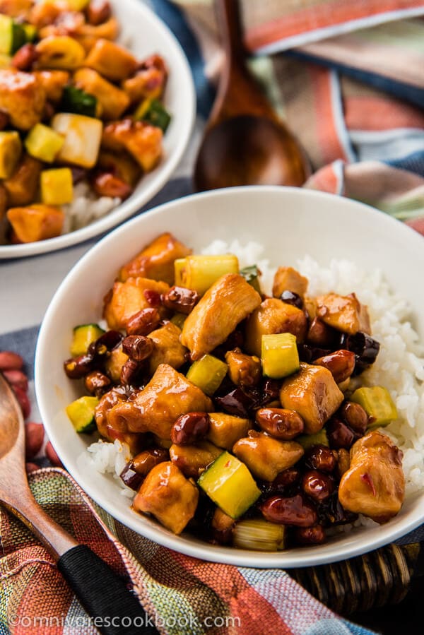 Kung pao chicken - a quick version that only requires 20 minutes to prepare. Use this method and you'll always create moist and tender chicken with no fuss! | www.nrtjwh.eu.org