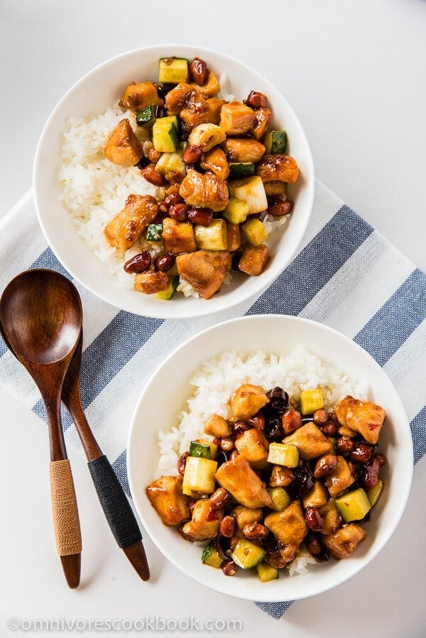 Kung pao chicken - a quick version that only requires 20 minutes to prepare. Use this method and you'll always create moist and tender chicken with no fuss! | www.nrtjwh.eu.org
