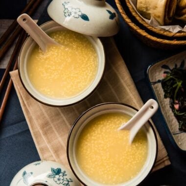 Millet Porridge (小米粥) - an easy, comforting, and versatile side that takes only 30 minutes to make | www.nrtjwh.eu.org