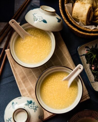 Millet Porridge (小米粥) - an easy, comforting, and versatile side that takes only 30 minutes to make | www.nrtjwh.eu.org