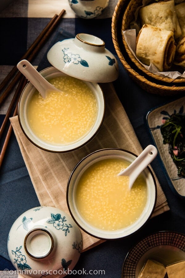 Millet Porridge (小米粥) - an easy, comforting, and versatile side that takes only 30 minutes to make | www.nrtjwh.eu.org