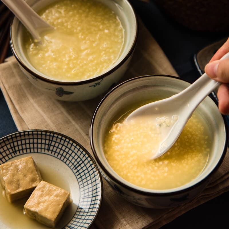 Millet Porridge (小米粥) - an easy, comforting, and versatile side that takes only 30 minutes to make | www.nrtjwh.eu.org