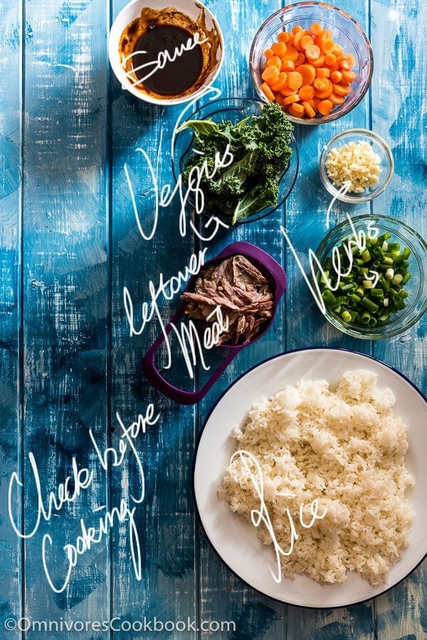 Peking duck fried rice tastes way better than takeout. Let me tell you a secret - you don’t need duck meat or a wok to cook this. | www.nrtjwh.eu.org