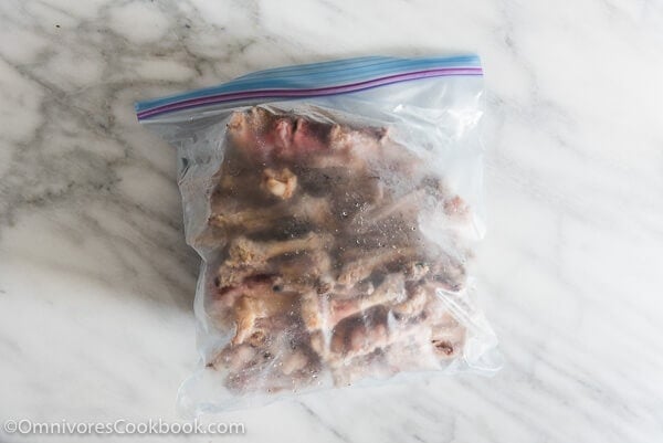 Pressure Cooker Bone Broth From Leftover Bones - Learn how to turn leftover bones into rich and flavorful broth in one hour.