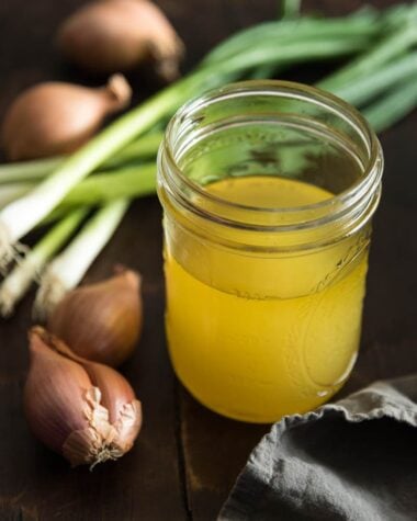 Cook scallion oil ahead of time for quick dinner prep and to create an extra fragrant dish! {vegan, gluten-free}