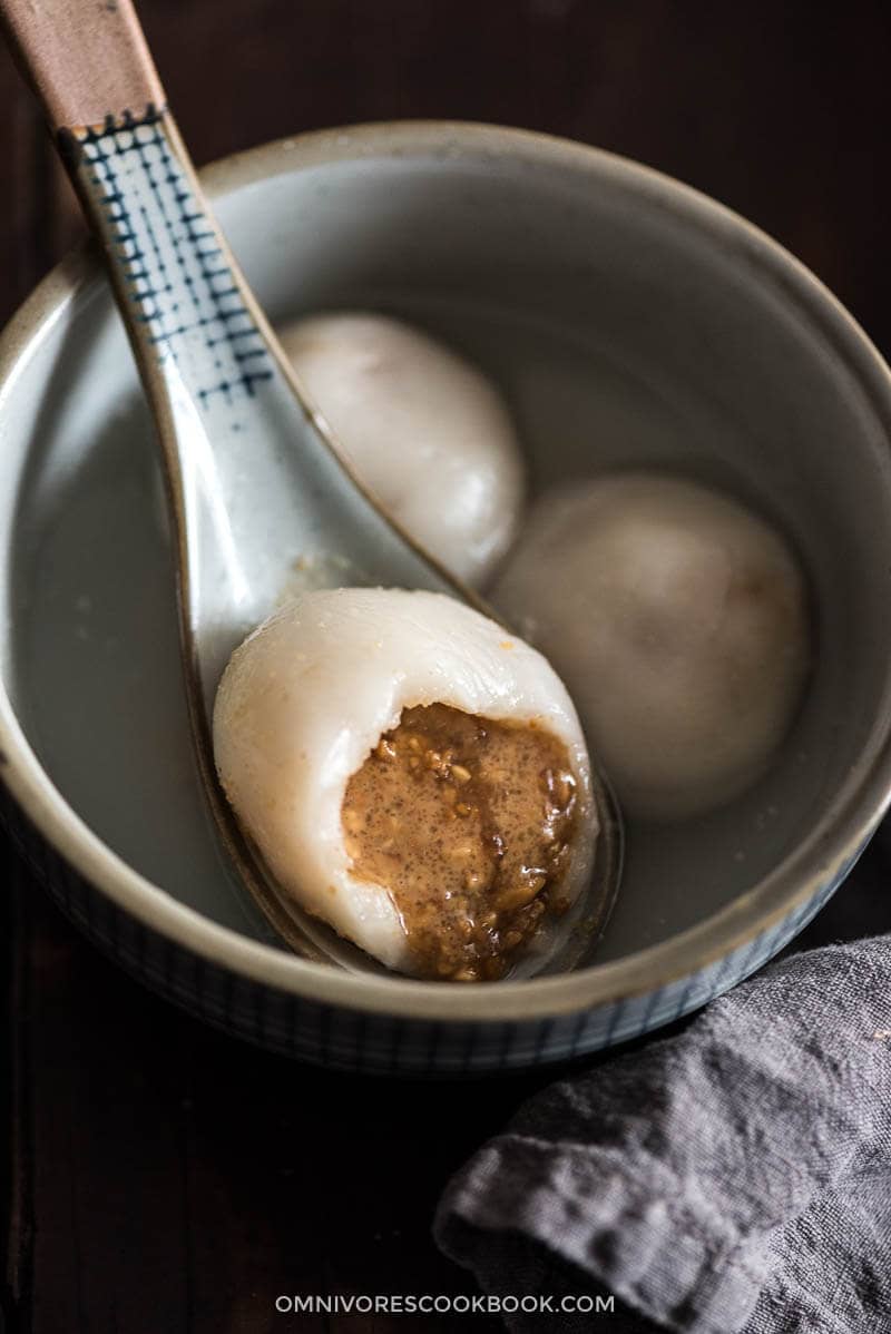 Asian Dessert | Chinese New Year | Lantern Festival | Yuan Xiao | Sweet Rice Dumplings