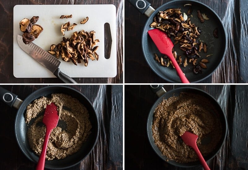 Homemade Vegetarian Oyster Sauce Cooking Process