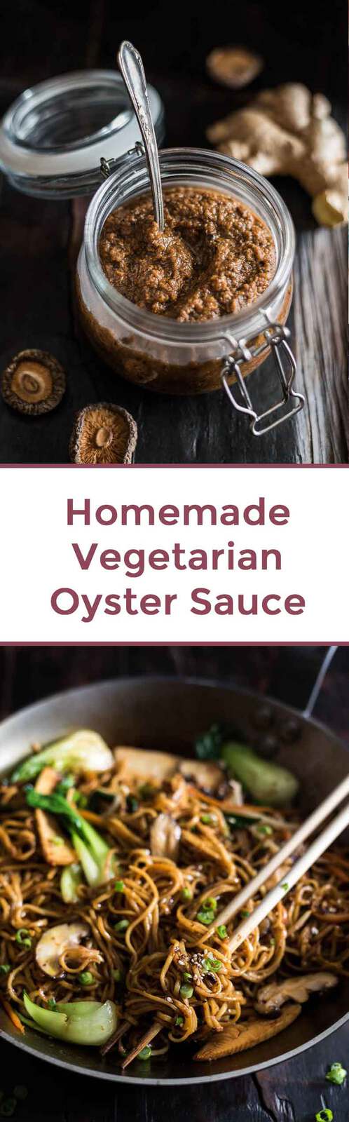 Homemade Vegetarian Oyster Sauce (Vegan Stir Fry Sauce) - Vegan | Vegetarian | Stir Fry | Sauce | Chinese Food | Gluten-Free