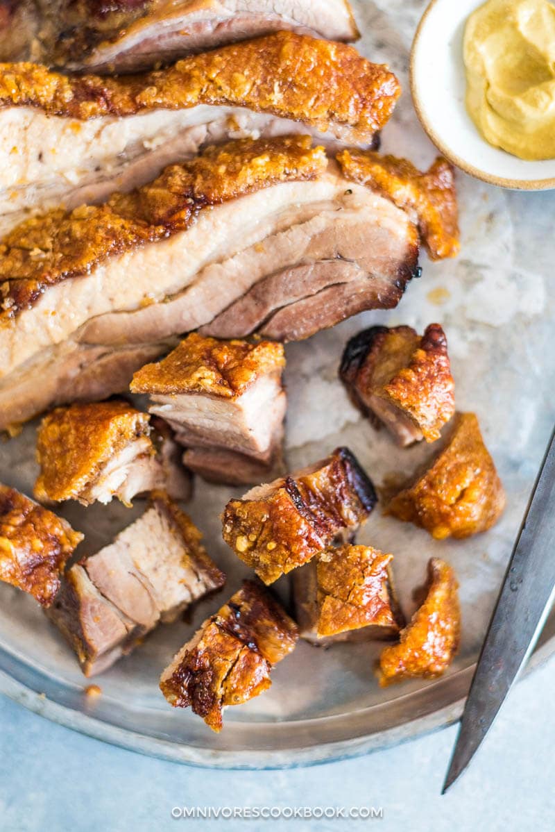 Try slow-roasting to create melt-in-the-mouth tender and juicy siu yuk with a perfect, crispy crackling. It is easier than you thought!
