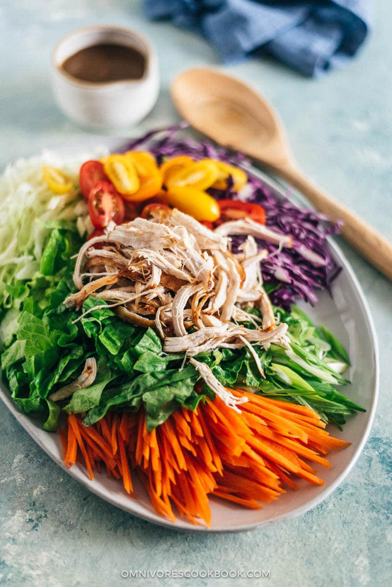 Chinese Chicken Salad | Chicken | Recipes | Healthy | Dressing | Summer | For Parties | Asian | Chinese | Takeout | Dinner