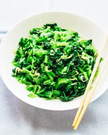 Stir Fried Choy Sum with Dried Shrimps | Vegetables | Chinese | Recipes | Dim Sum | Stir Fry | Green | Gluten Free | Choi Sum | Yau Choi