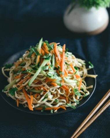 Chinese Sliced Tofu Salad | Appetizer | Healthy | Recipe | Gluten Free| Vegan | Vegetarian | Summer | Easy | Vegetables |