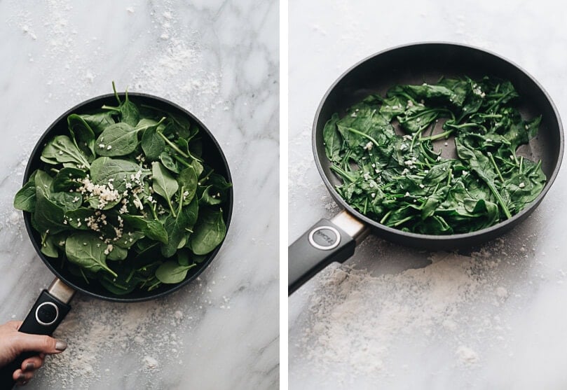 Nepali Momos with Spinach and Ricotta Cooking Process 