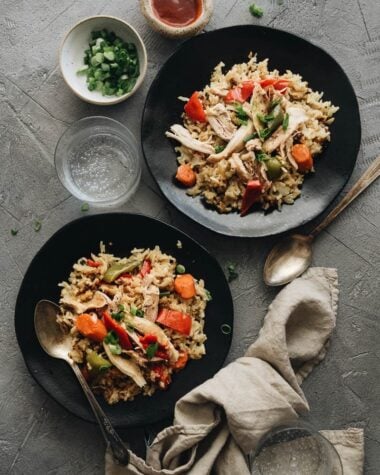 Asian Instant Pot chicken and rice