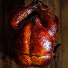 Oven Roasted Peking Chicken - A cross between a roasted chicken and Peking duck, this recipe is for days when you have that craving for peking duck but chicken is all you have to work with.