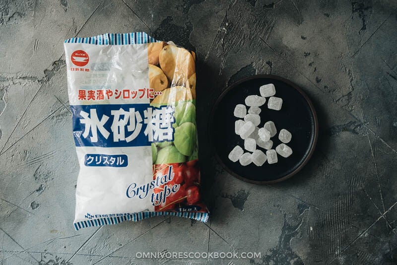 Rock sugar for making red bean soup