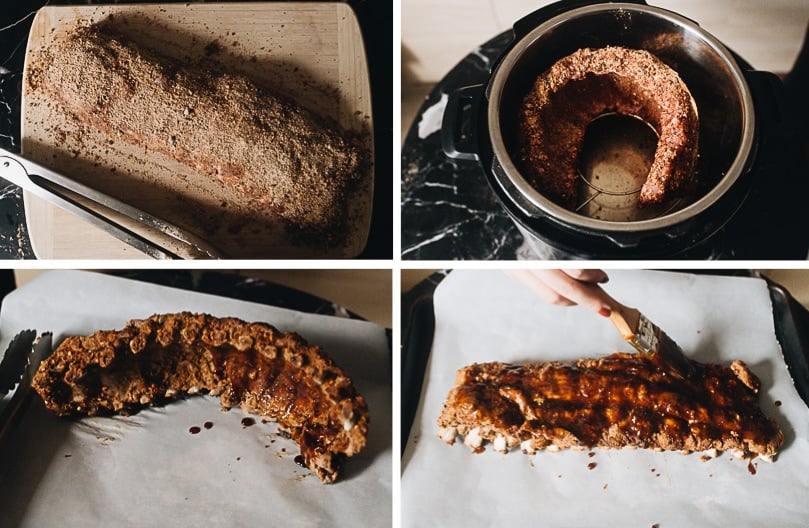 Homemade Instant pot pork ribs step-by-step