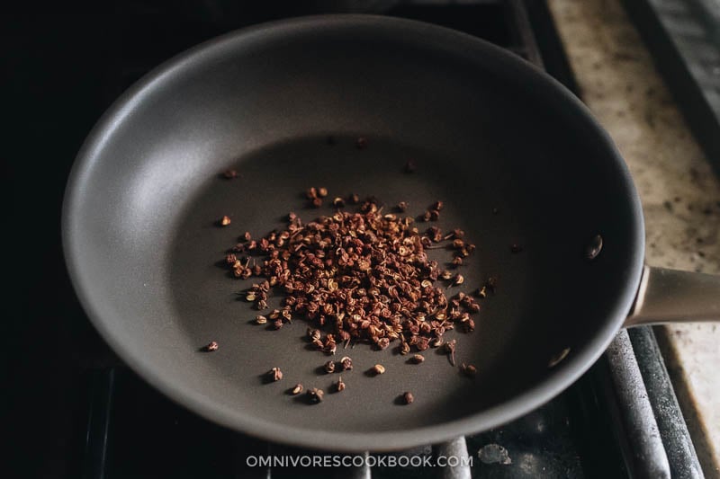 Chinese Chili (Sichuan Style) | Make a hearty pot of chili using Sichuan ingredients to create a super rich and deep umami while keeping the essence of a traditional chili. The recipe teaches you how to make a flavorful chili paste, but you can also use chili powder to make the recipe super easy. Toasting Sichuan peppercorns