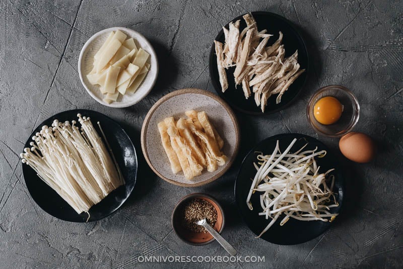 Other noodle topping options