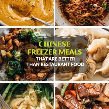 15 Chinese Freezer Meals That are Better Than Restaurant Food - Prepare for a rainy day or stay busy indoors with these freezer friendly meals perfect for meal prep to give you gourmet Chinese meals any time!