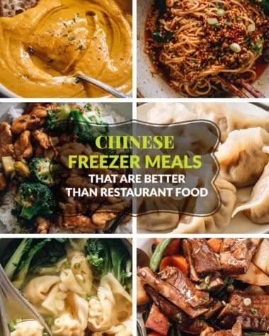 15 Chinese Freezer Meals That are Better Than Restaurant Food - Prepare for a rainy day or stay busy indoors with these freezer friendly meals perfect for meal prep to give you gourmet Chinese meals any time!
