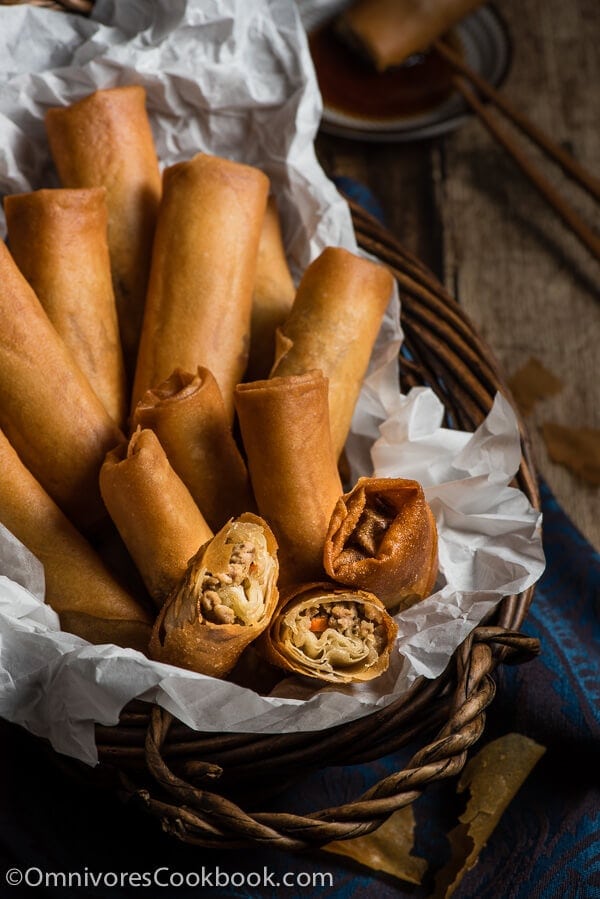 The Best Dim Sum Recipes - Chicken Egg Roll