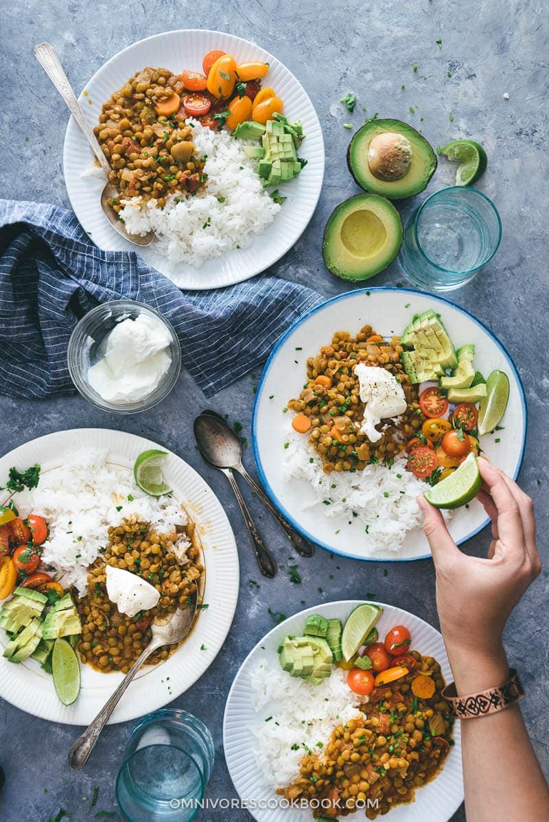 15 Chinese Freezer Meals That are Better Than Restaurant Food - Vegetarian Lentil Stew