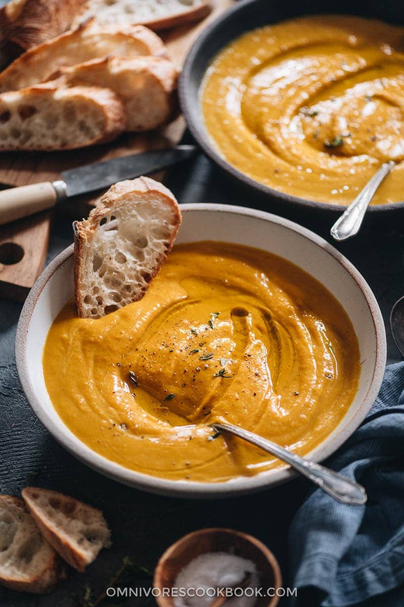 15 Chinese Freezer Meals That are Better Than Restaurant Food - Roasted Kabocha Squash Soup
