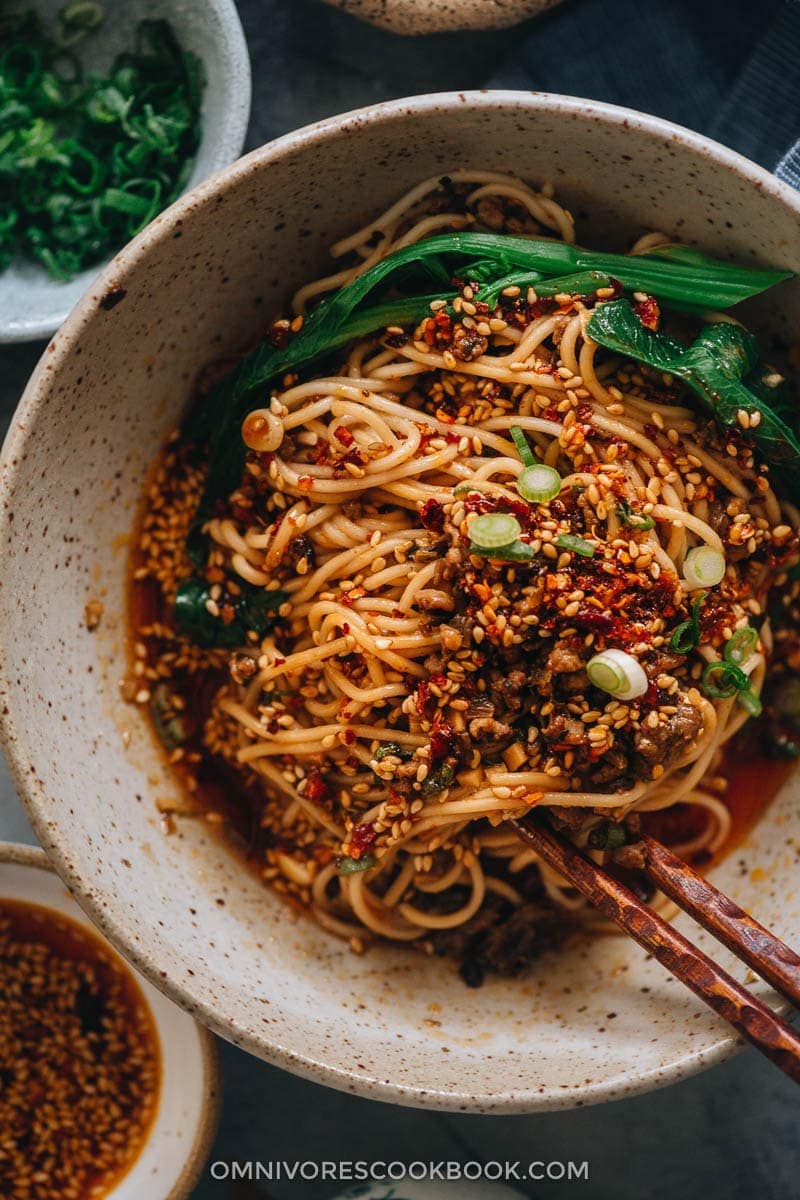The Best Dim Sum Recipes - Dan Dan Noodles