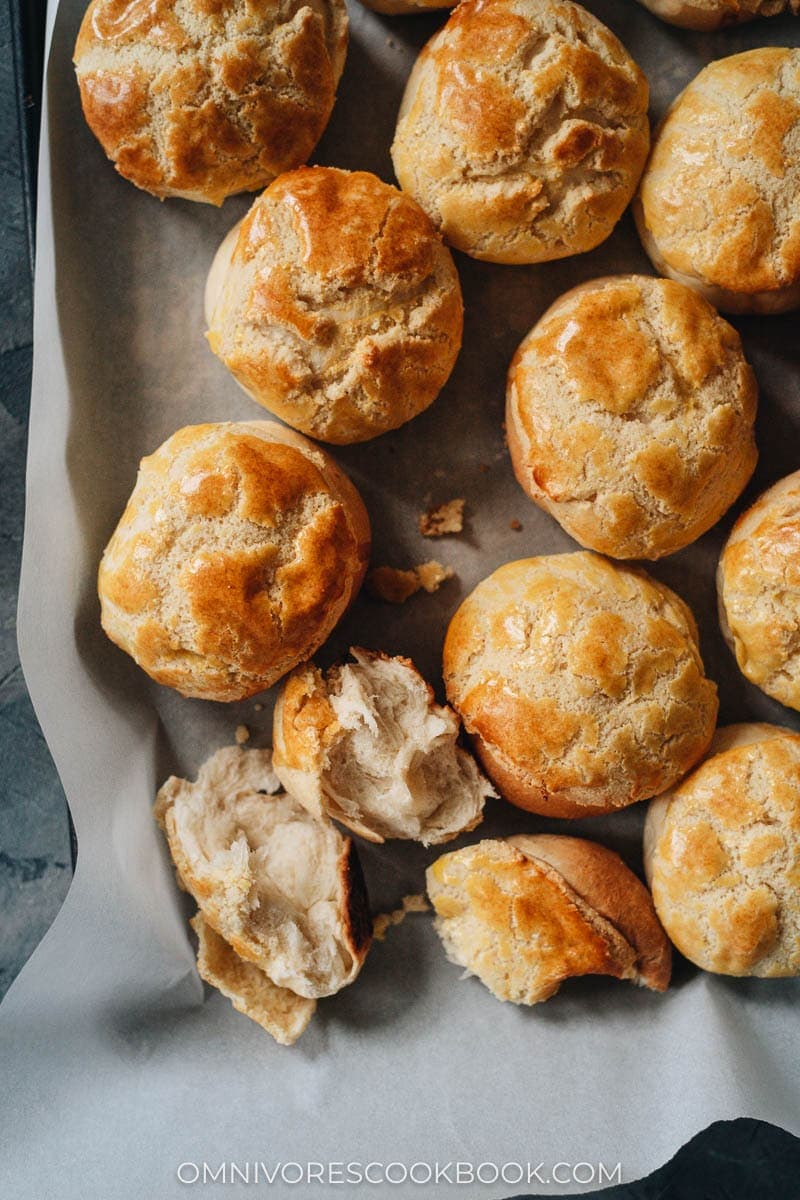 The Best Dim Sum Recipes - Pineapple Buns
