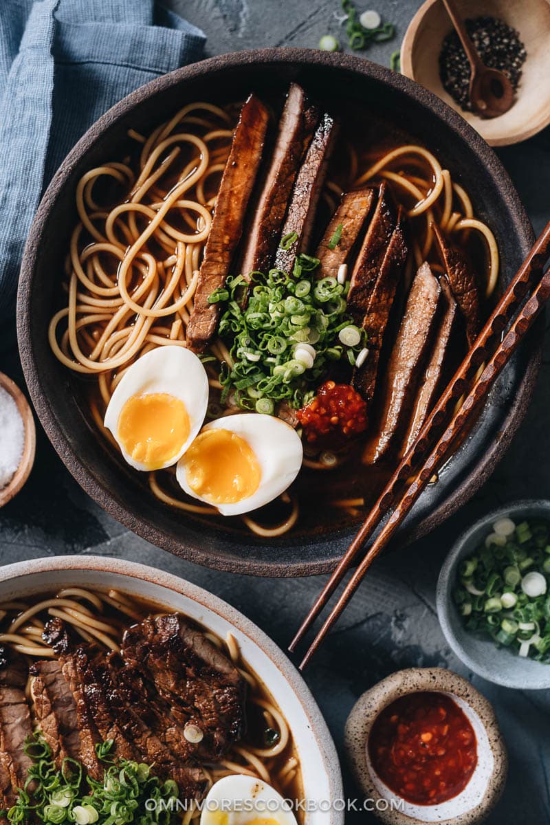 Homemade yaka mein