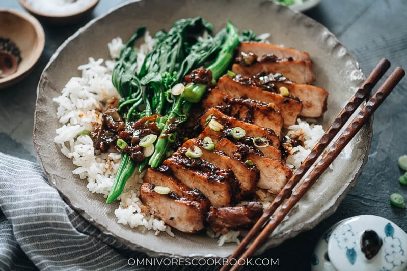 Instant pot pork chops horizontal