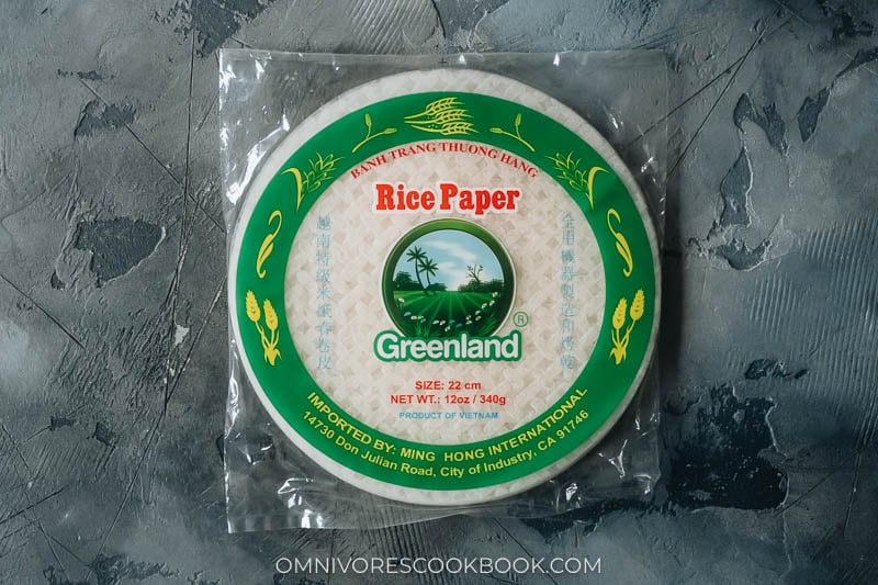 Rice paper package