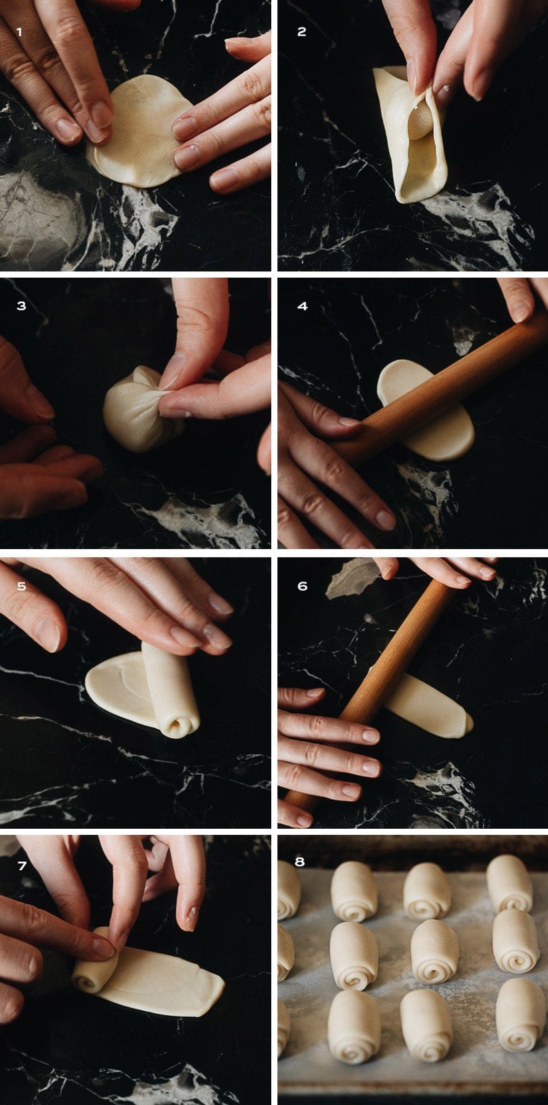 How to prepare mooncake skin dough step-by-step
