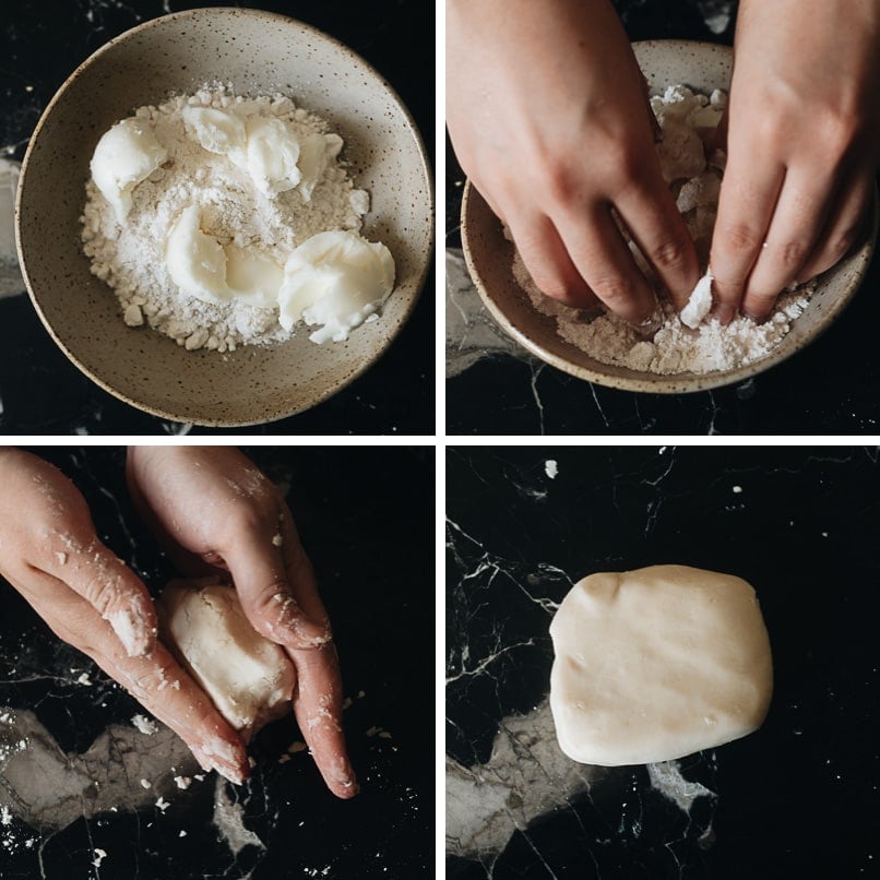 How to make oil dough dough step-by-step