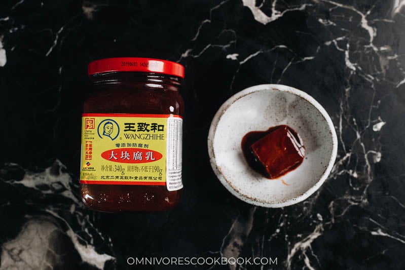 Red fermented tofu (red furu)