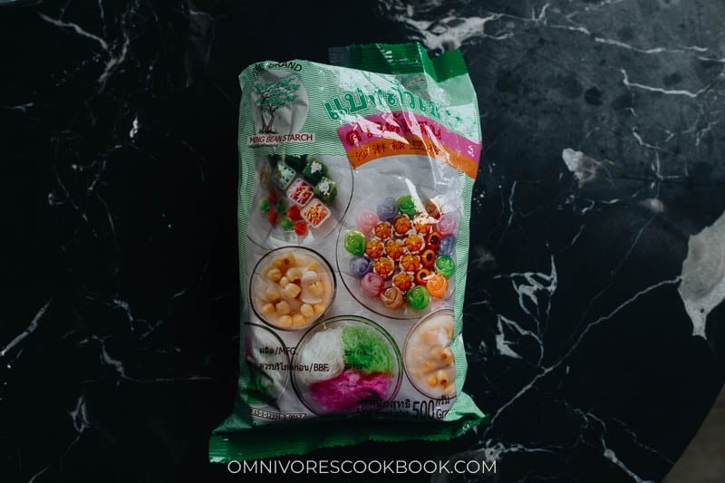 Mung bean starch package