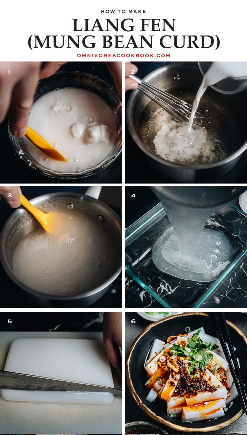 How to make liang fen step-by-step