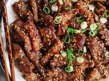 Easy takeout style Asian sesame beef