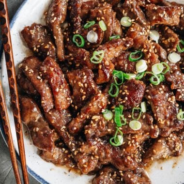 Easy takeout style Asian sesame beef