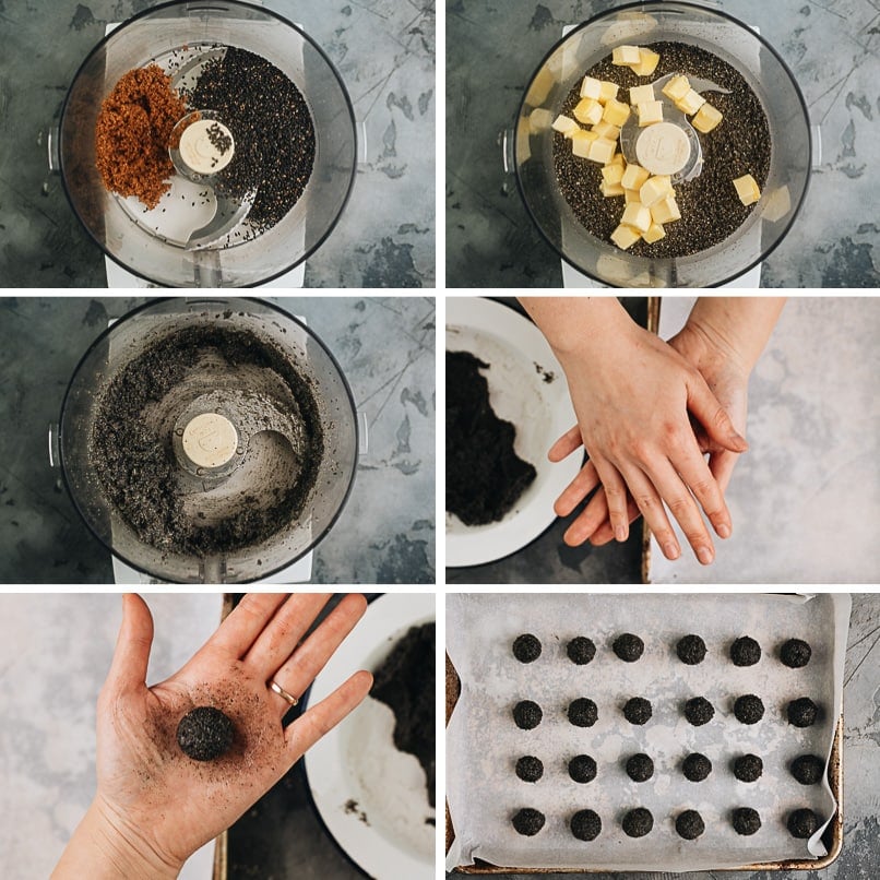 How to make sweet rice ball filling