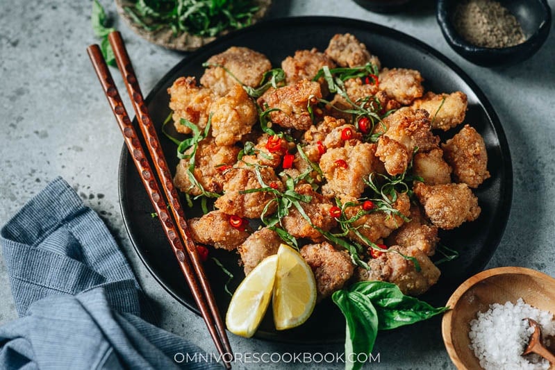 Air Fryer Salt and Pepper Chicken