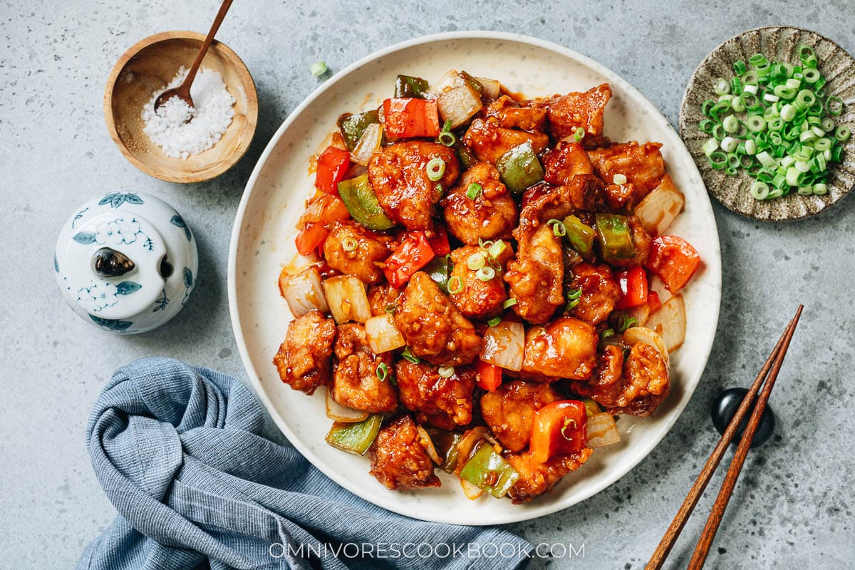 Air Fryer Sweet and Sour Chicken